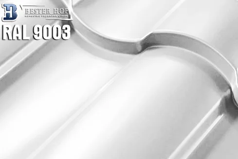Металлочерепица Кредо (Kredo) RAL 9003